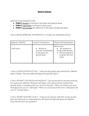 Lesson 2A Final - Elevating Levels LESSON GOALS/OBJECTIVES: SWBAT ...