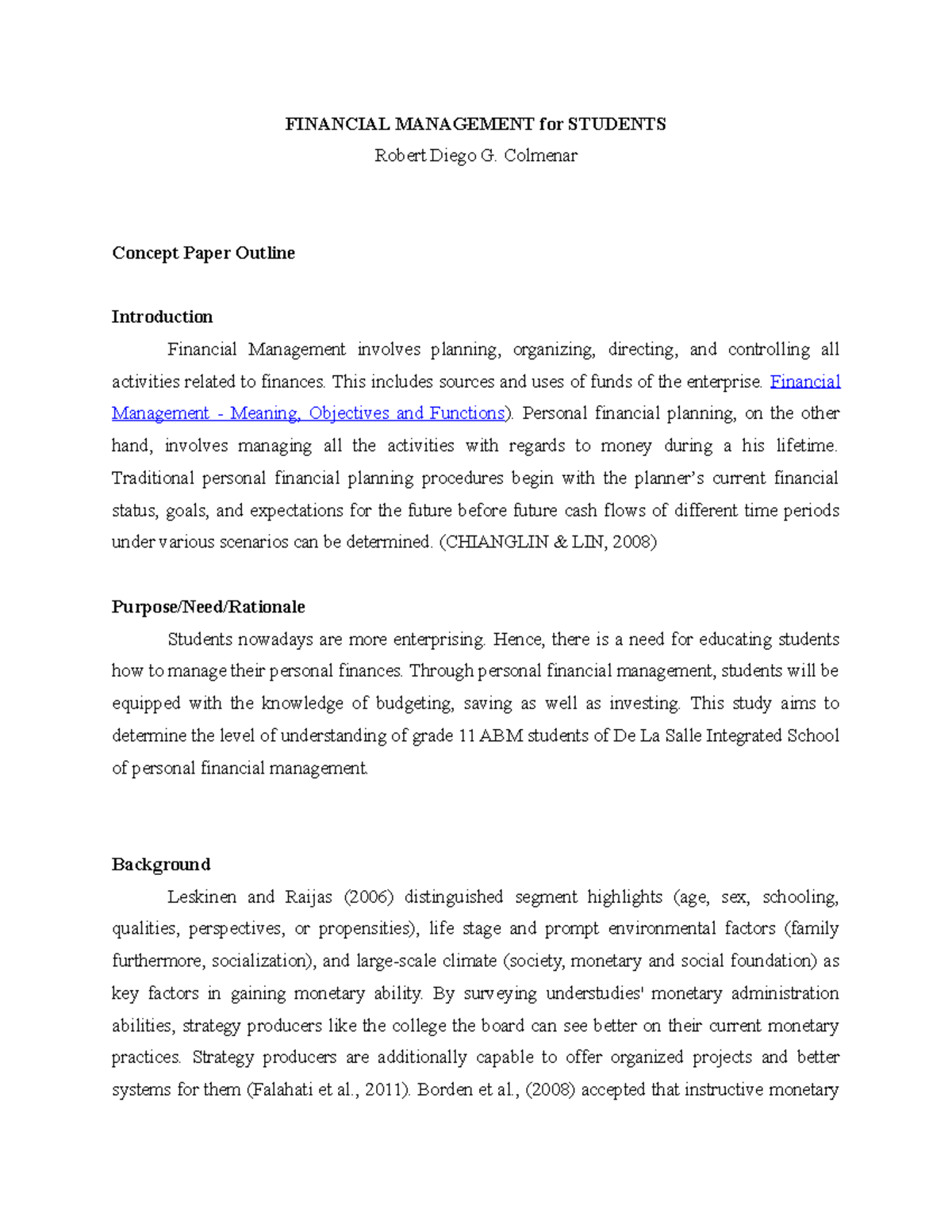 Darft Concept-Paper-RDGColmenar - A draft of a concept paper for ...