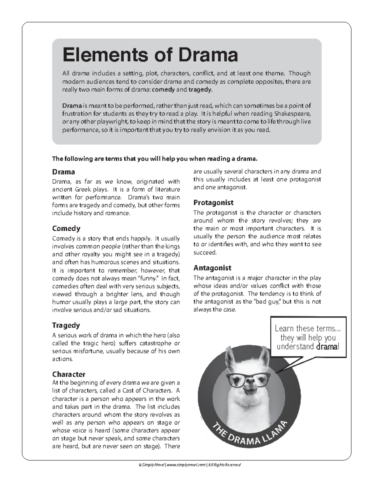 tgyhujikl-ftgyhunim-l-elements-of-drama-handout-engr-1714-studocu