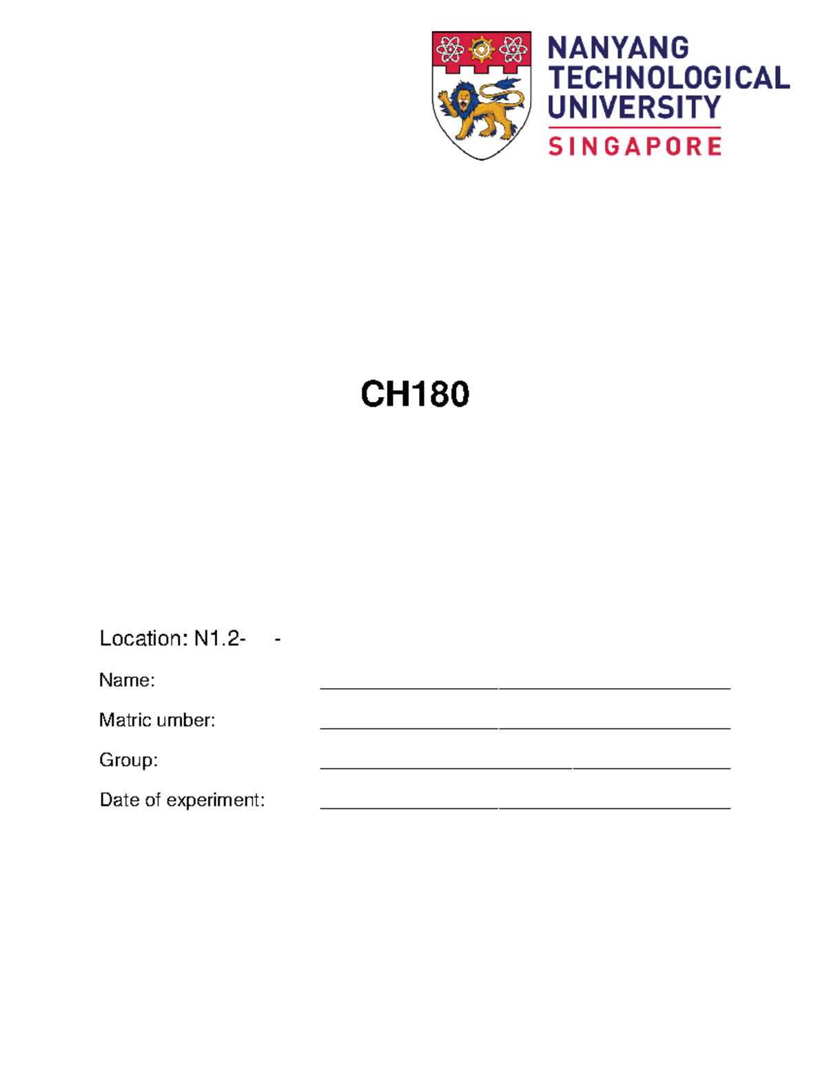 C4 Formal report 22 - lab - CH Location: N1- Name