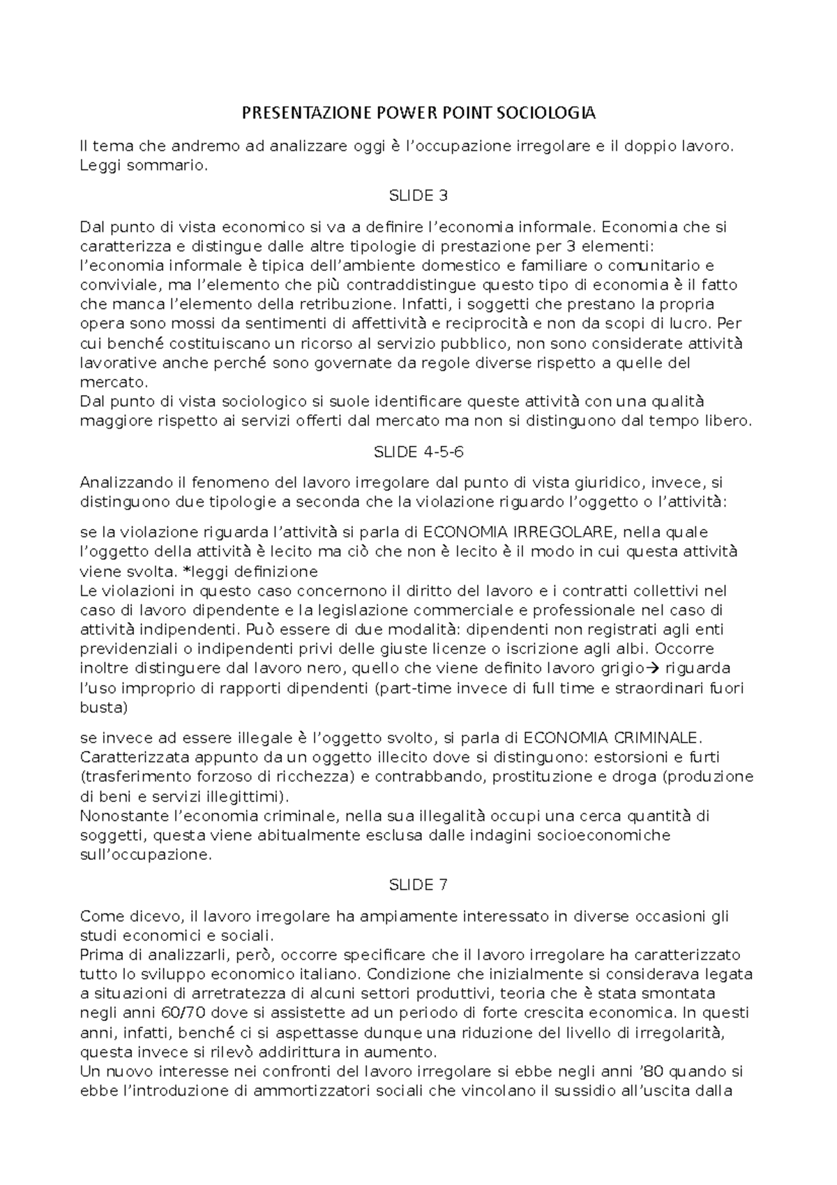 presentazione-power-point-sociologia-00905-unibo-studocu