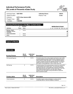 Report - ATI - Individual Name: Institution: Program Type: Kim Rihn ...