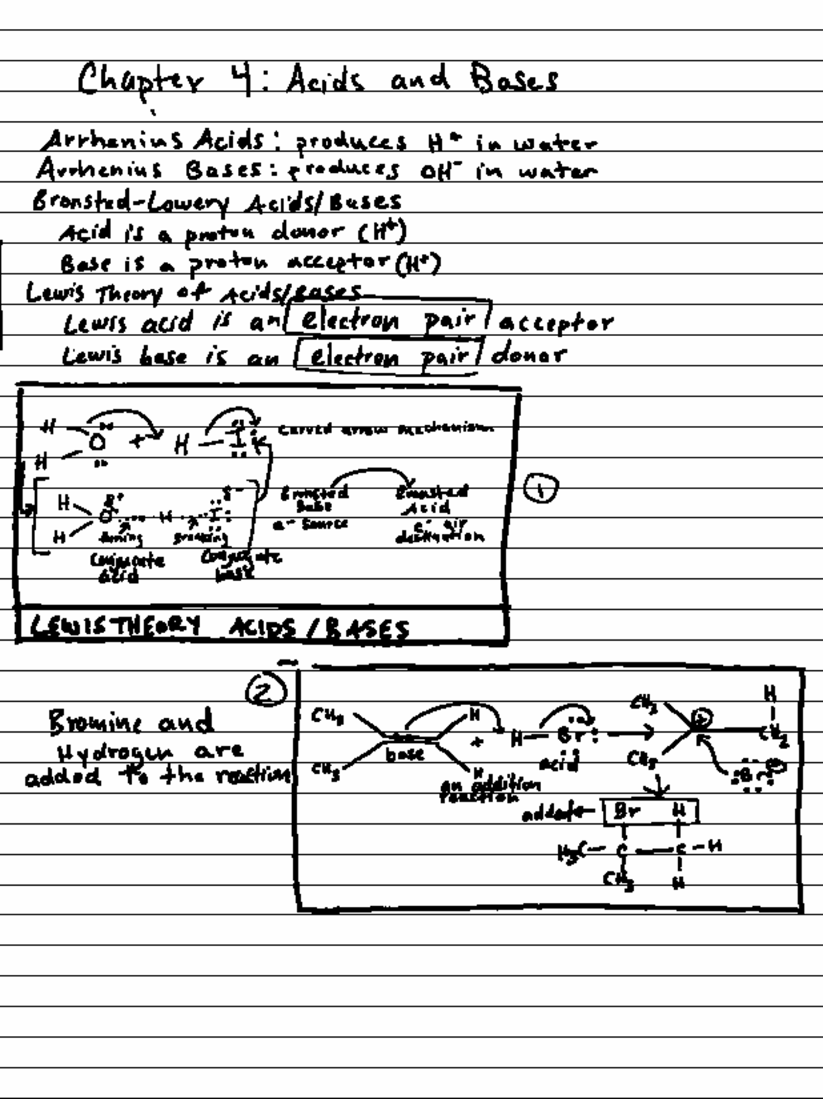 Organic Chemistry Chapter 4 Acids and Bases CHEM 318 Studocu