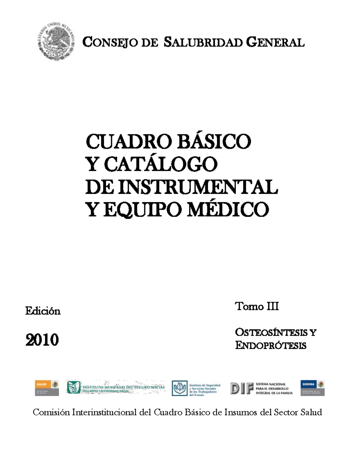 Catalago De Osteosistensis - CUADRO B¡SICO Y CAT¡LOGO DE INSTRUMENTAL Y ...