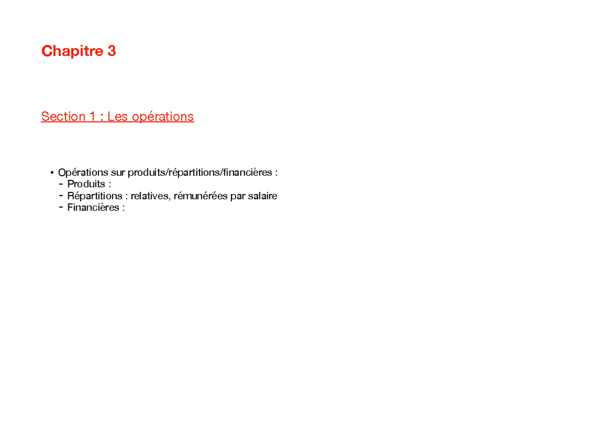 Chapitre 3 - S1 - Chapitre 3 Section 1 : Les opérations • Opérations ...