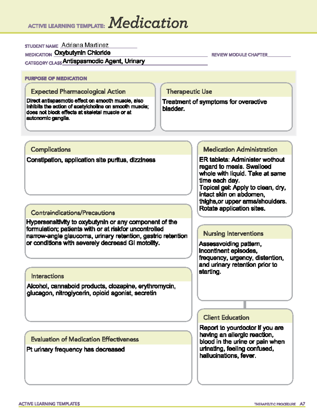 Oxybutynin Ati Medication Template Active Learning Te vrogue.co