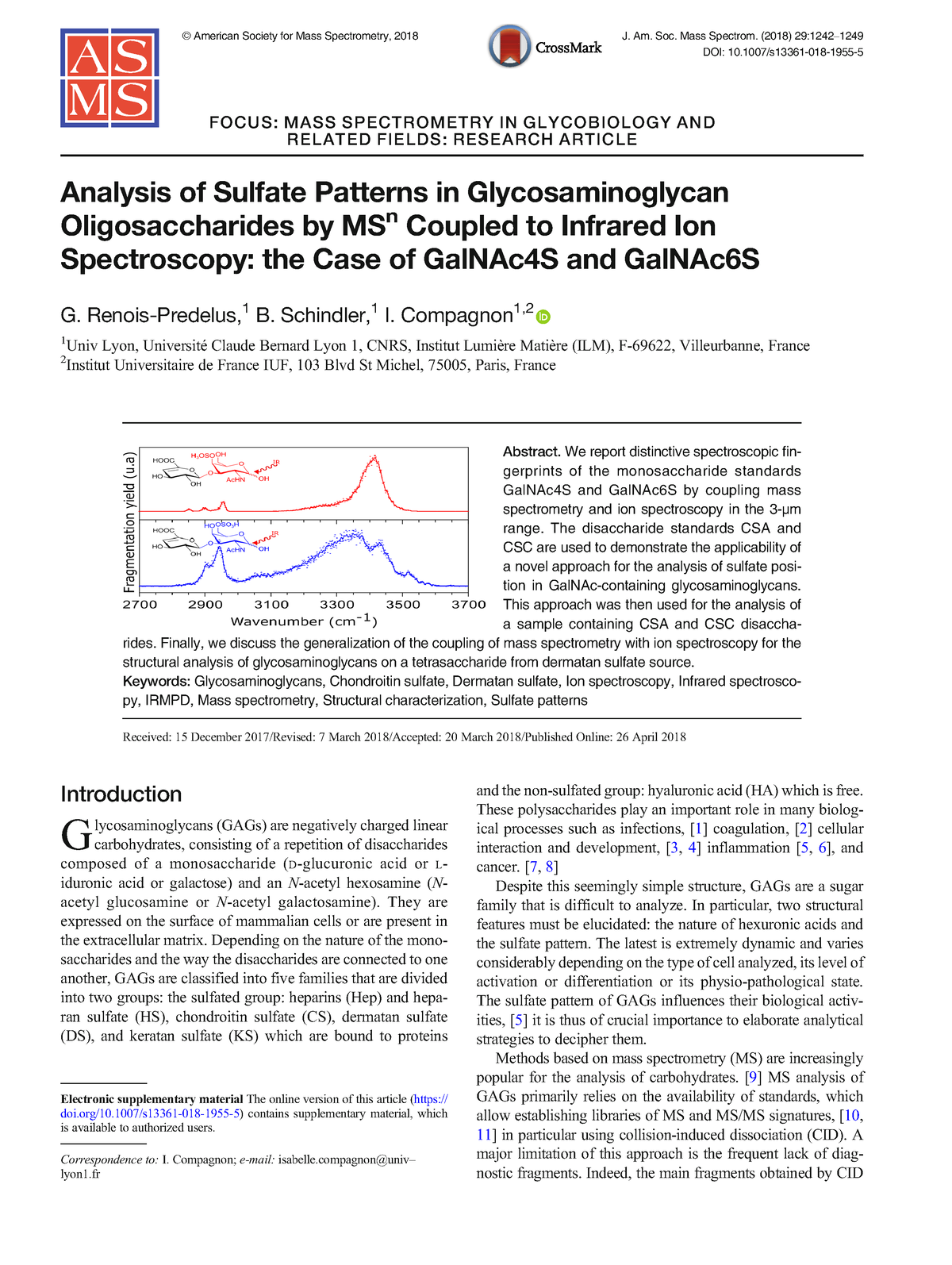 Jurnal CJR - TUGAS - B American Society For Mass Spectrometry, 2018 J ...