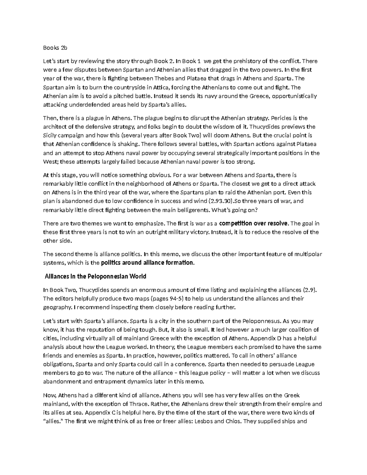 Book 2b Memo Books 2b Let’s start by reviewing the story through