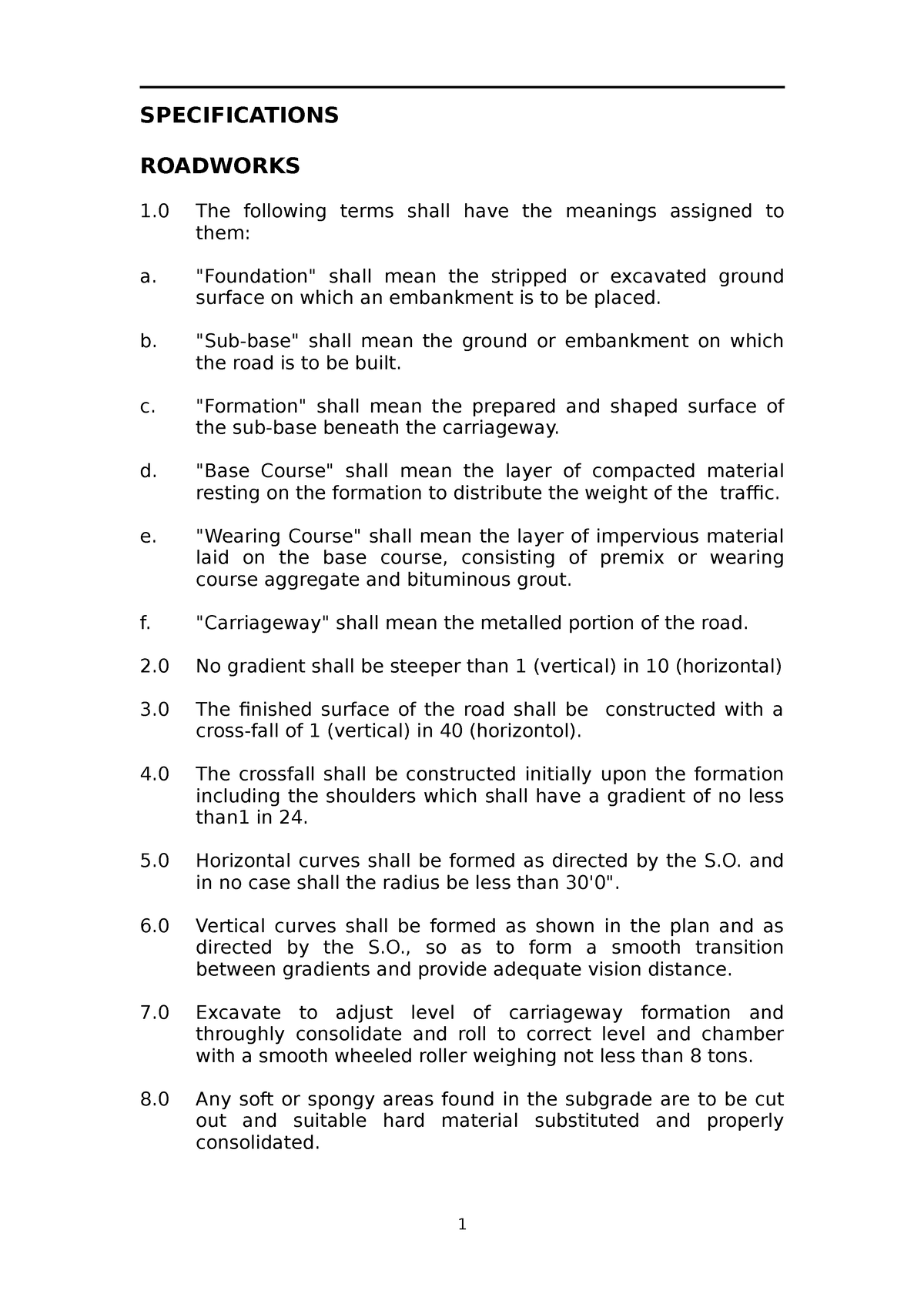 roadworks-specification-of-road-work-roadworks-1-the-following