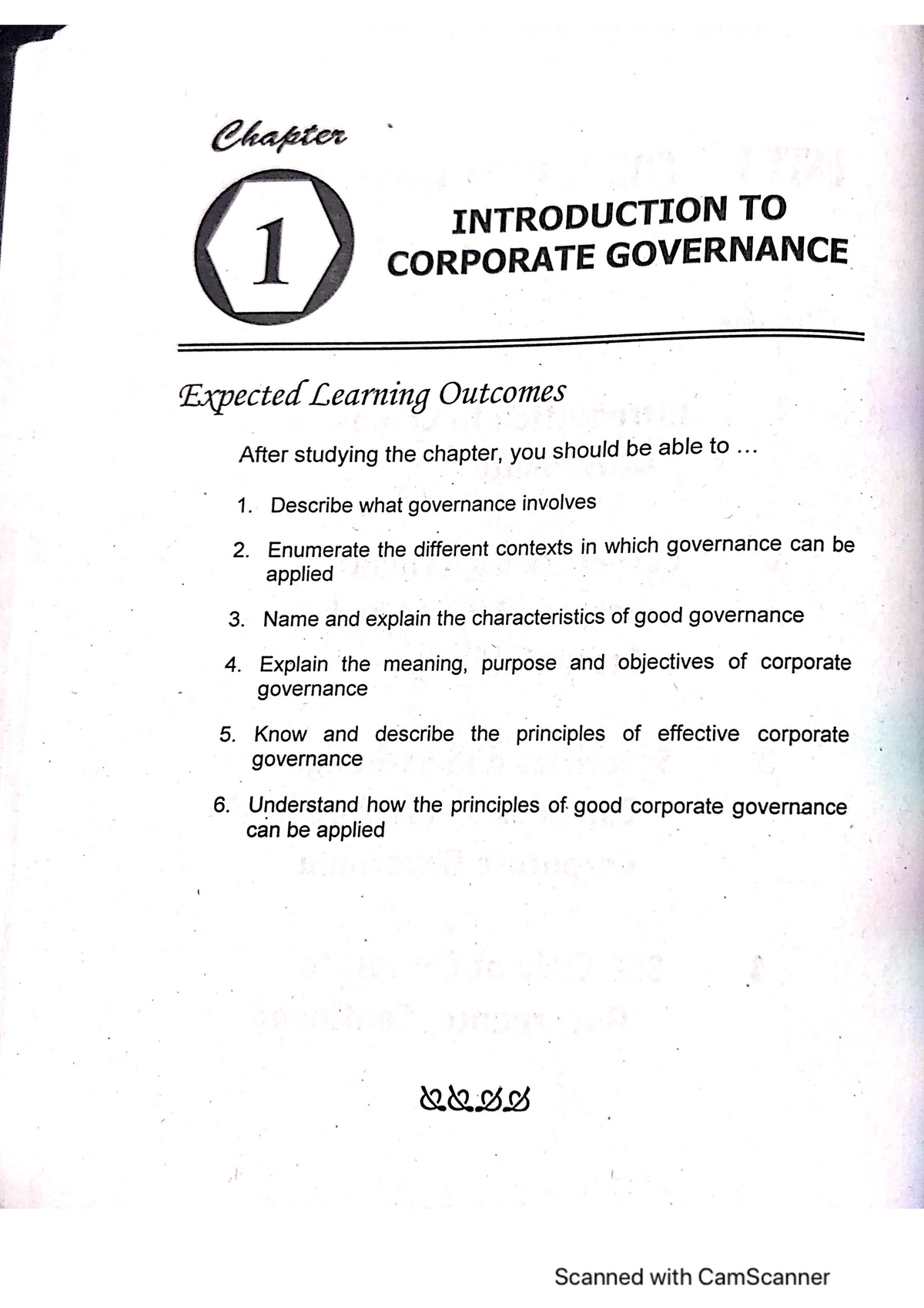 UNIT 1 Corporate Governance - Governance - ACC 001 - Studocu