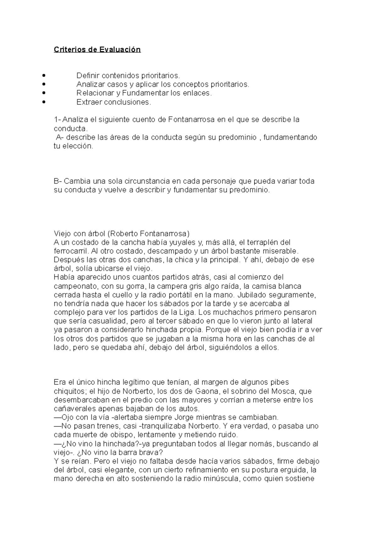 Prueba - edfb - Criterios de Evaluación Definir contenidos prioritarios ...