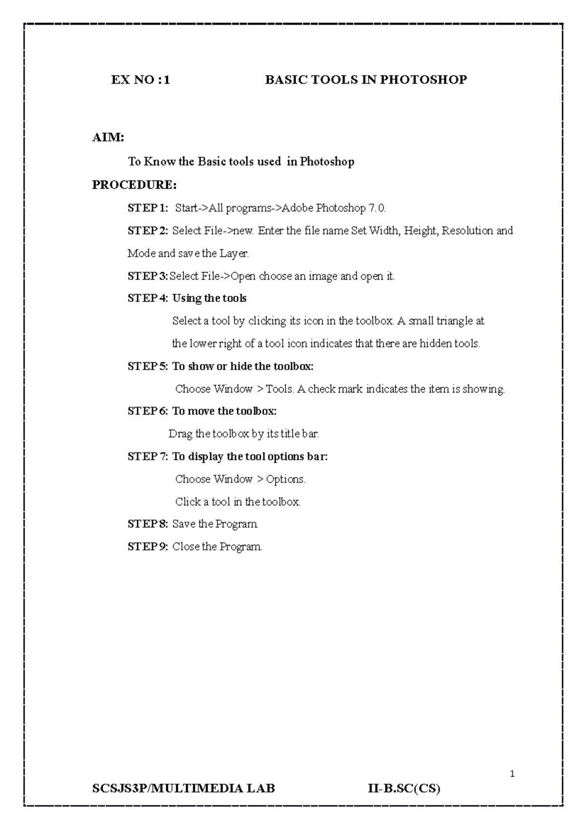 My Final MUL LAB - CS - Multimedia is the use of a computer to present ...