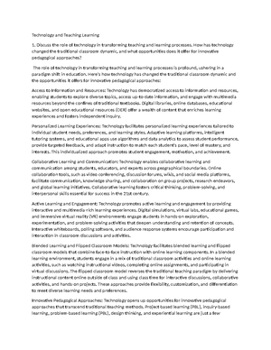 Facilitating Learner Centered Teaching Facilitating Learner Centered