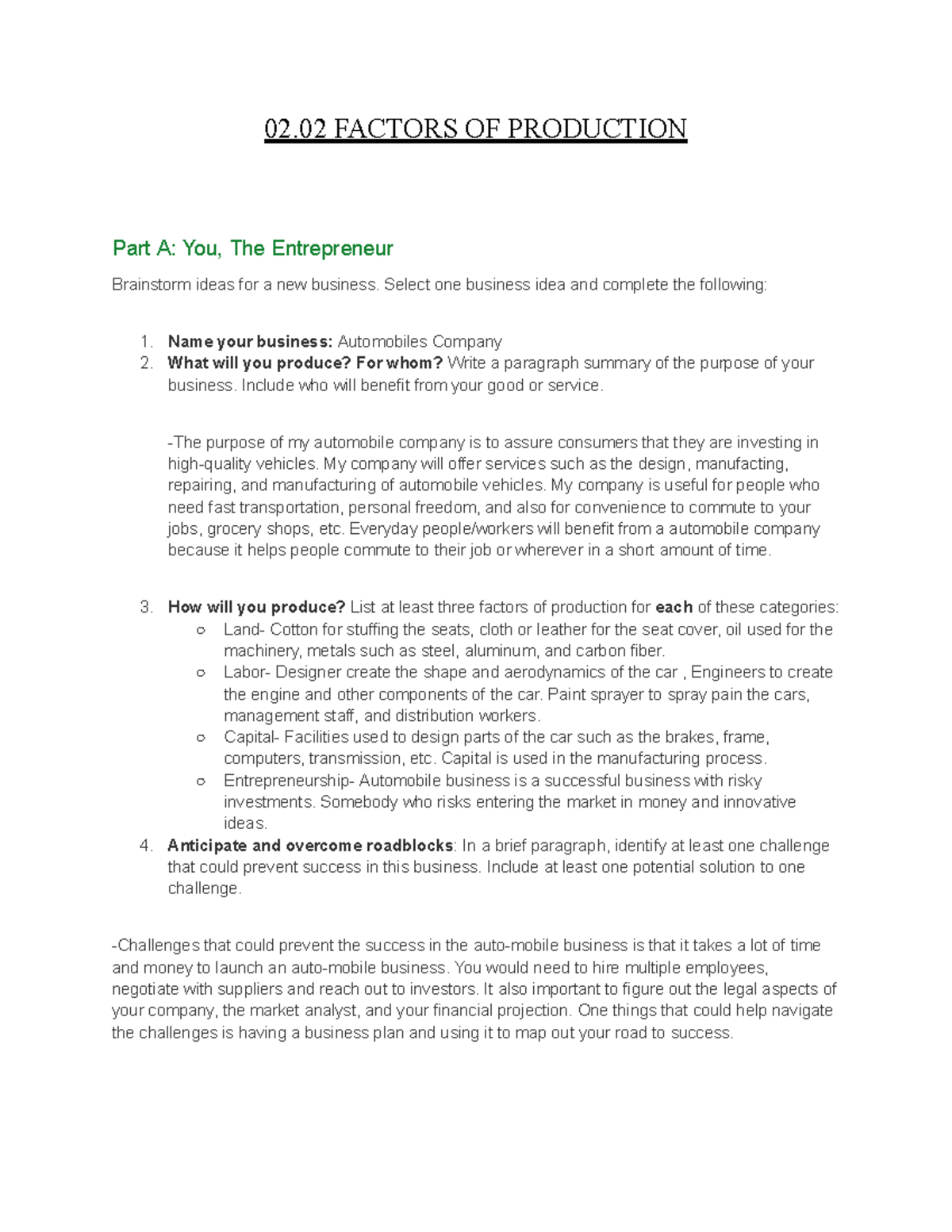 assignment 02.02 factors of production