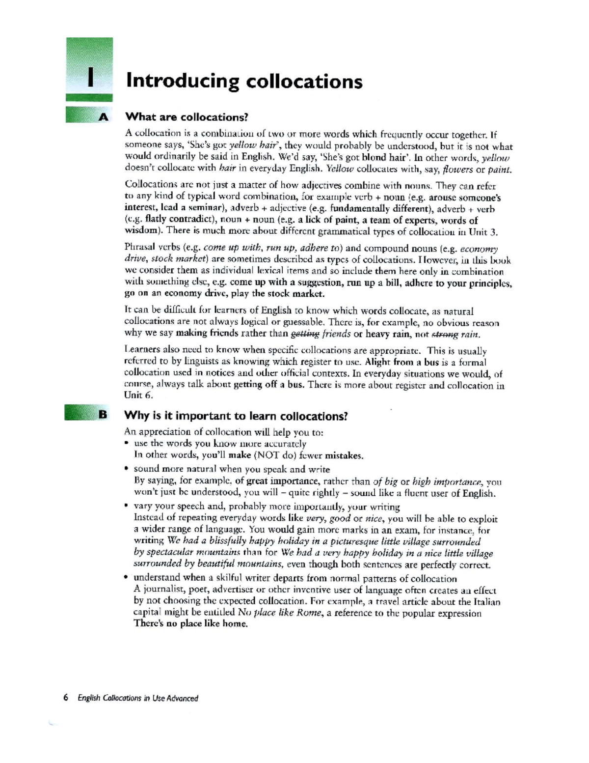 Collocations - UNIT 1, 2 - public relations - Studocu