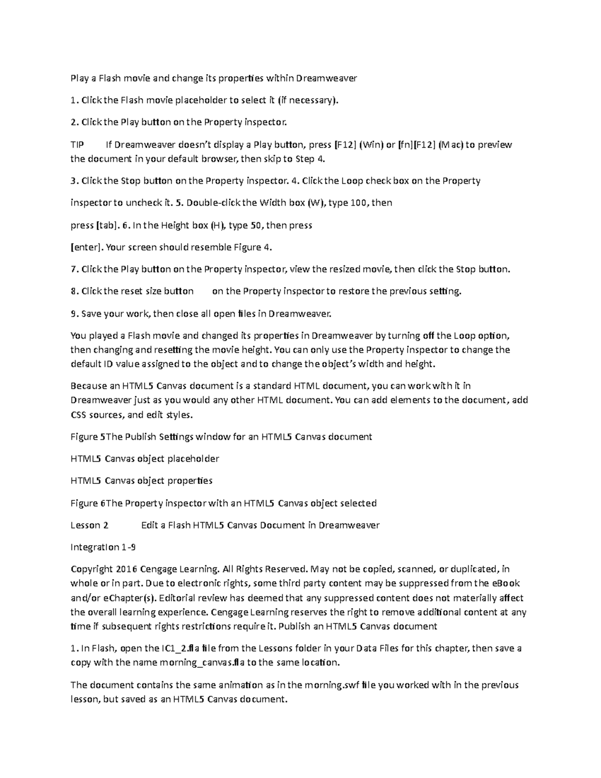 Document (26) - Photoshop tutorial notes - Play a Flash movie and ...