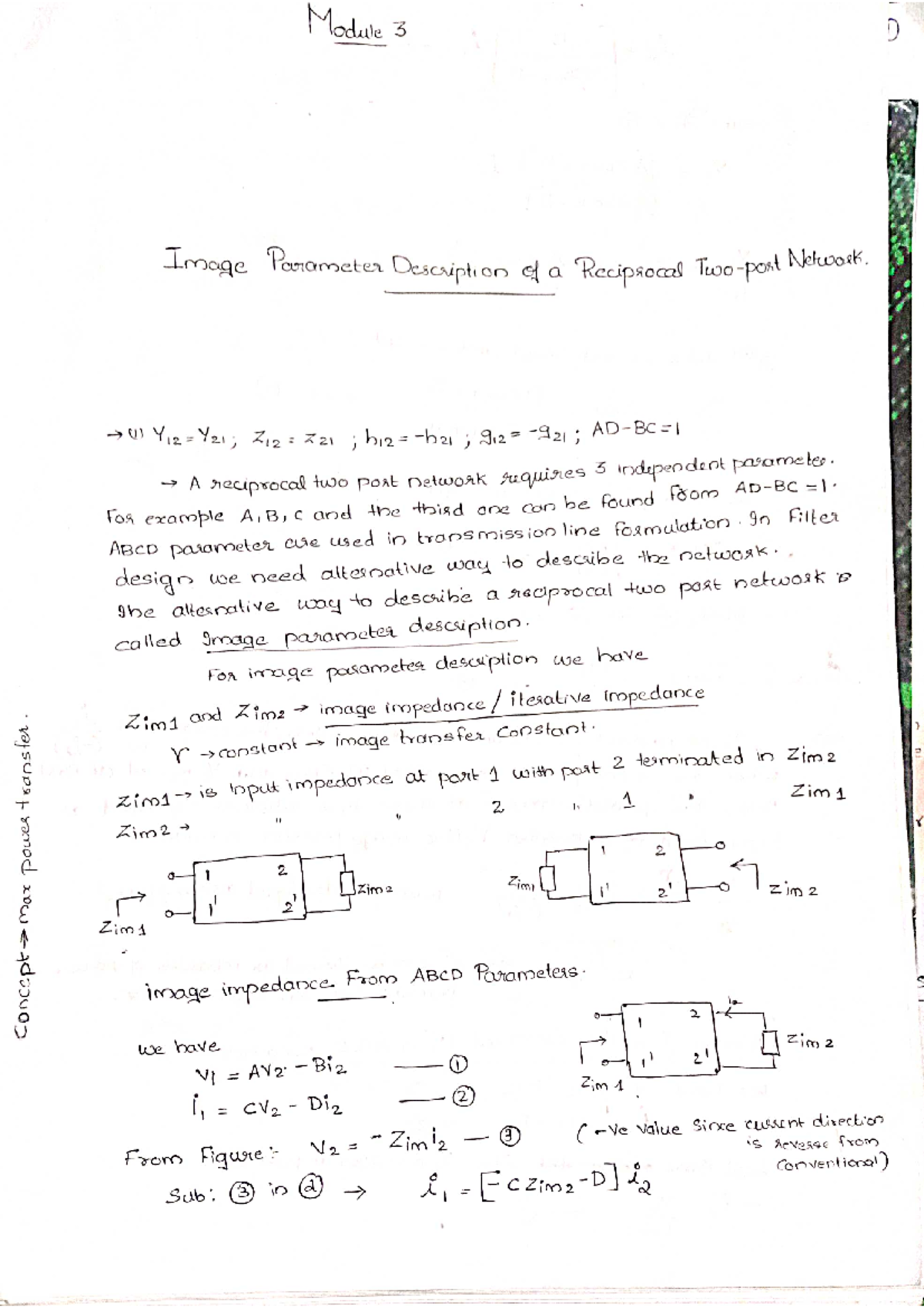 Module 3 - EET 292 NETWORK ANALYSIS AND SYNTHESIS - Network Analysis ...