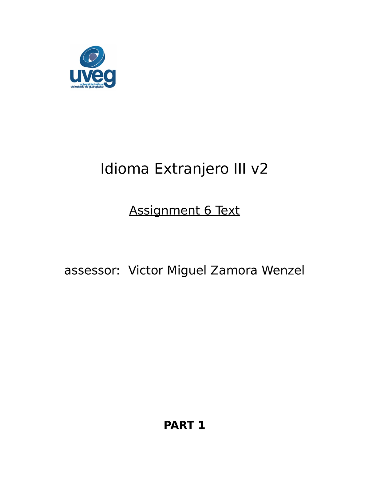 assignment 6 text idioma extranjero iii v2