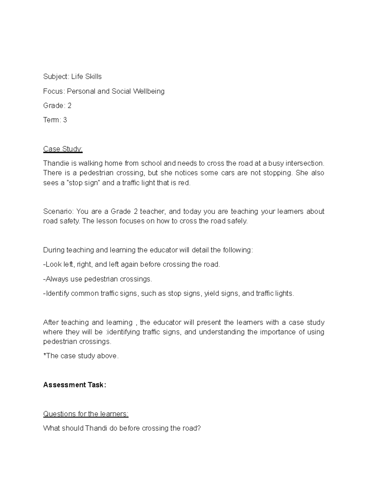 Life Skills Ice Task - An ice task on Beginning Knowledge and Personal ...