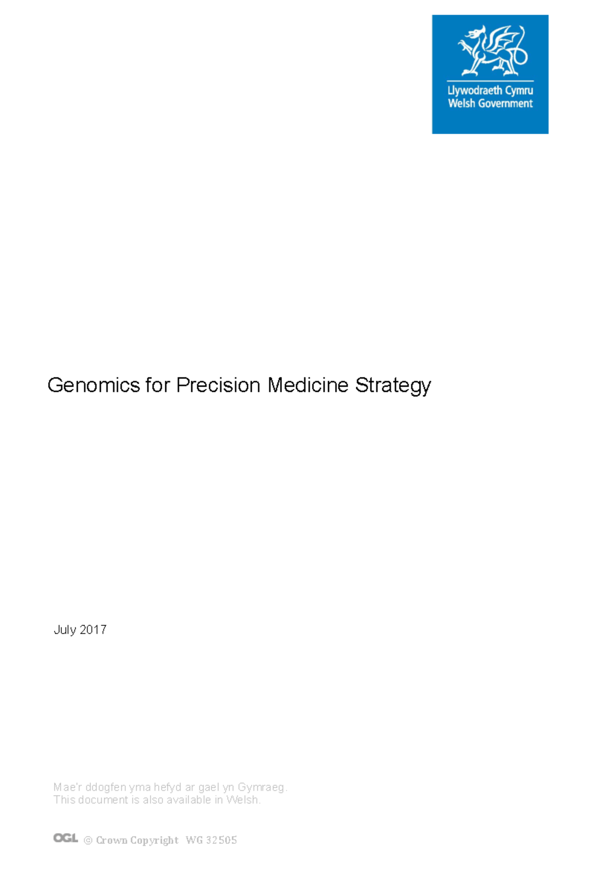 Genomics for precision medicine strategy - Genomics for Precision ...