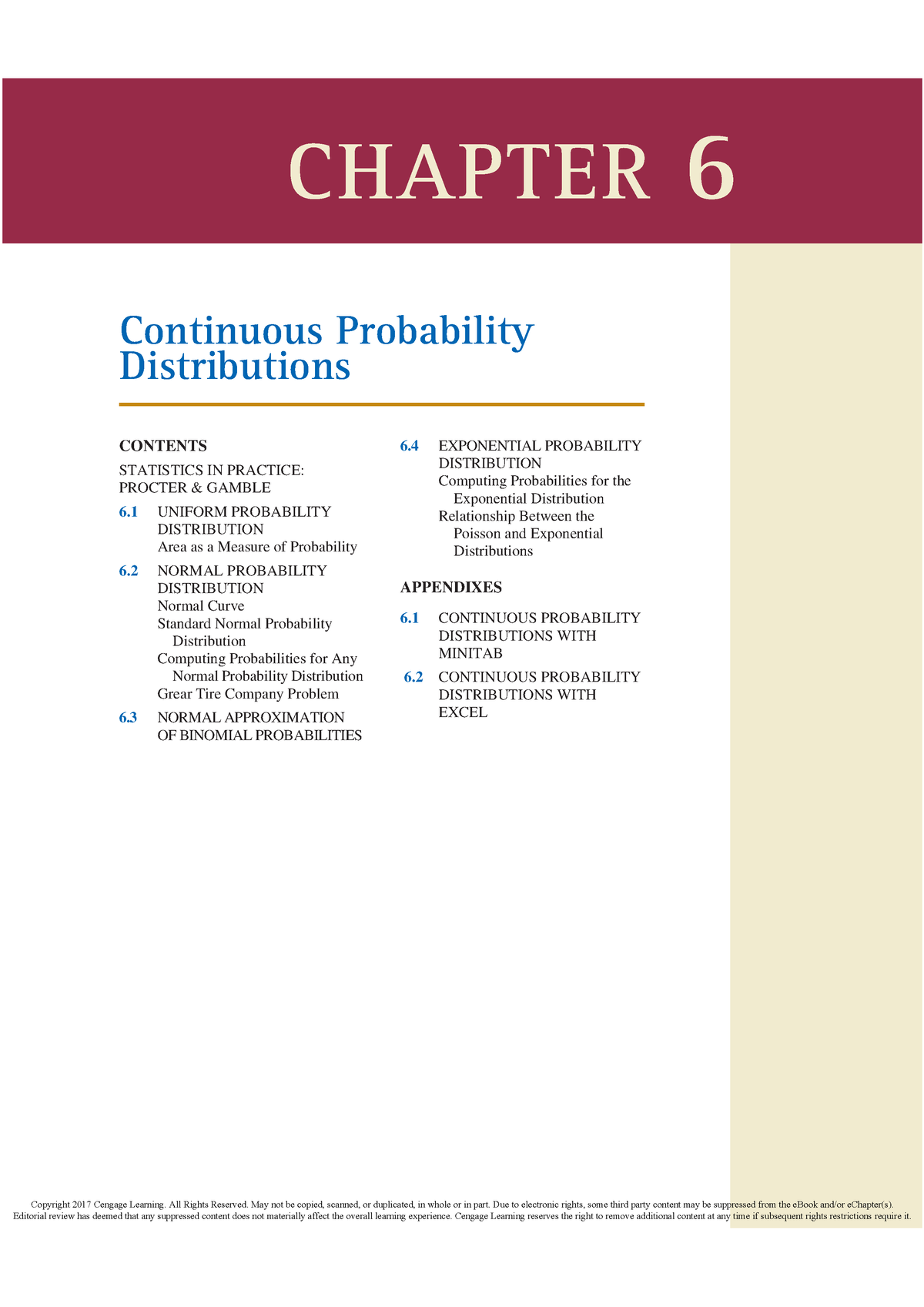 2. Continuous Probability Distributions - Continuous Probability ...