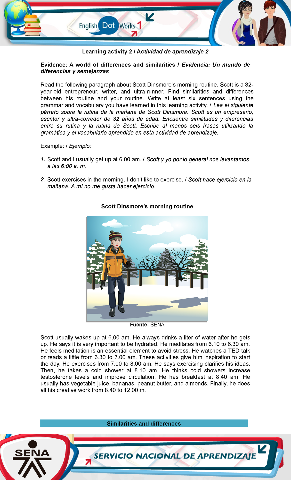 Actividad 2.1 ingles - Apuntes 7 - Learning activity 2 / A ctividad de ...