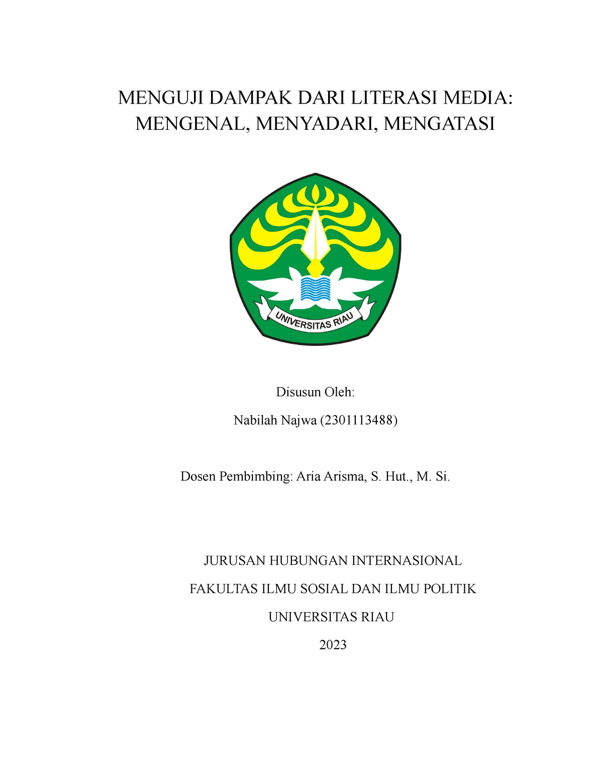 Literasi Digital - Literasi Media - MENGUJI DAMPAK DARI LITERASI MEDIA ...