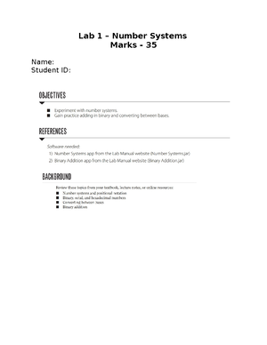 Lab 2 Rep Numbers Part A and B - Laboratory 2 Part A and B ...