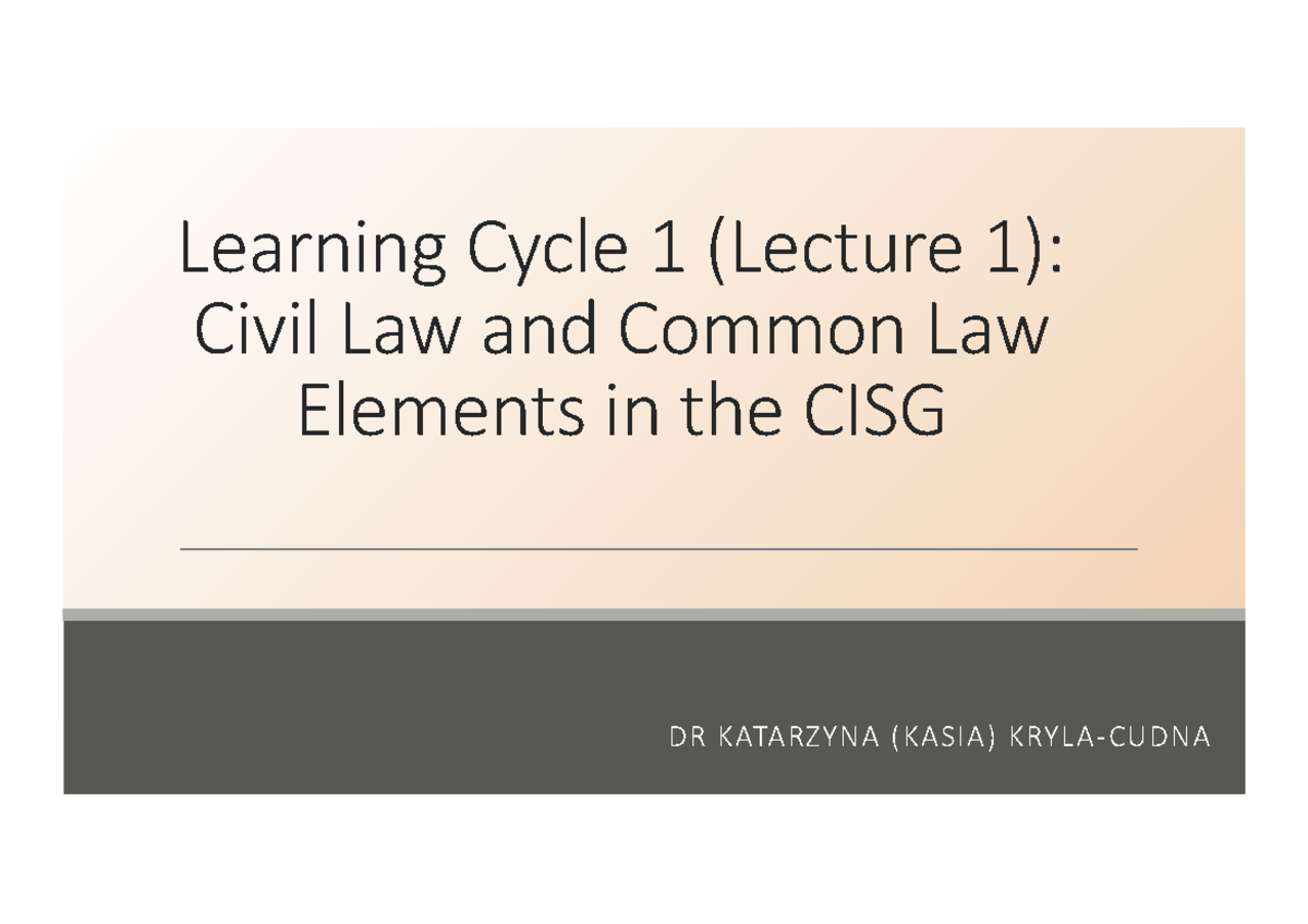 Isglc 1 Lecture 1 2022 - International law (also known as public ...