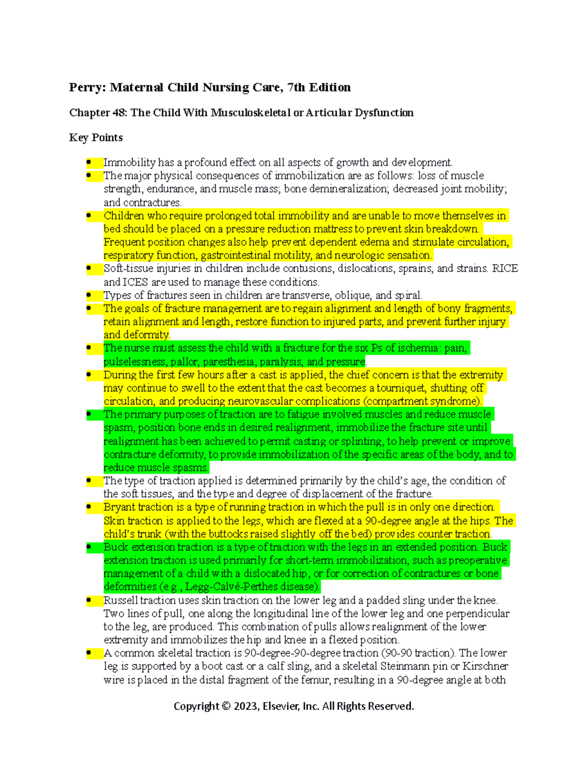 Chapter 048 evolve maternal child nursing . Perry Maternal Child
