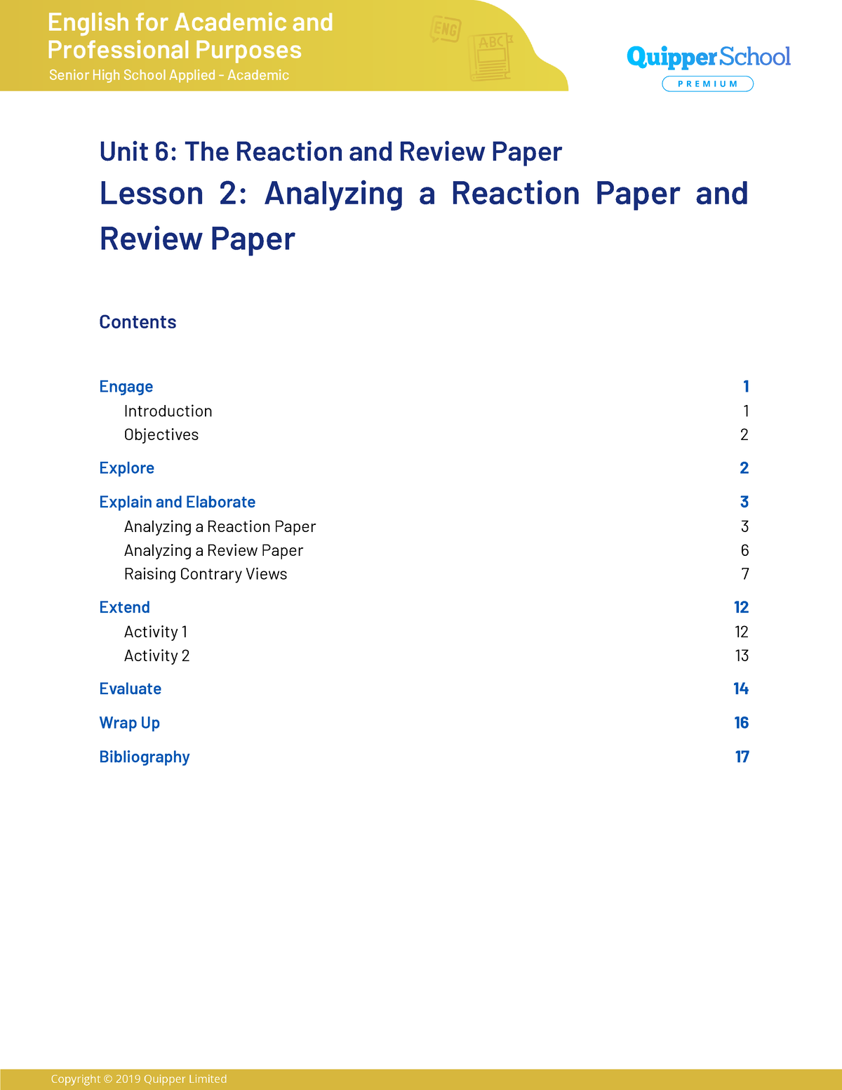 PDFSG EAP11 12 UNIT6 Lesson2 AnalyzingaReactionPaperandReview