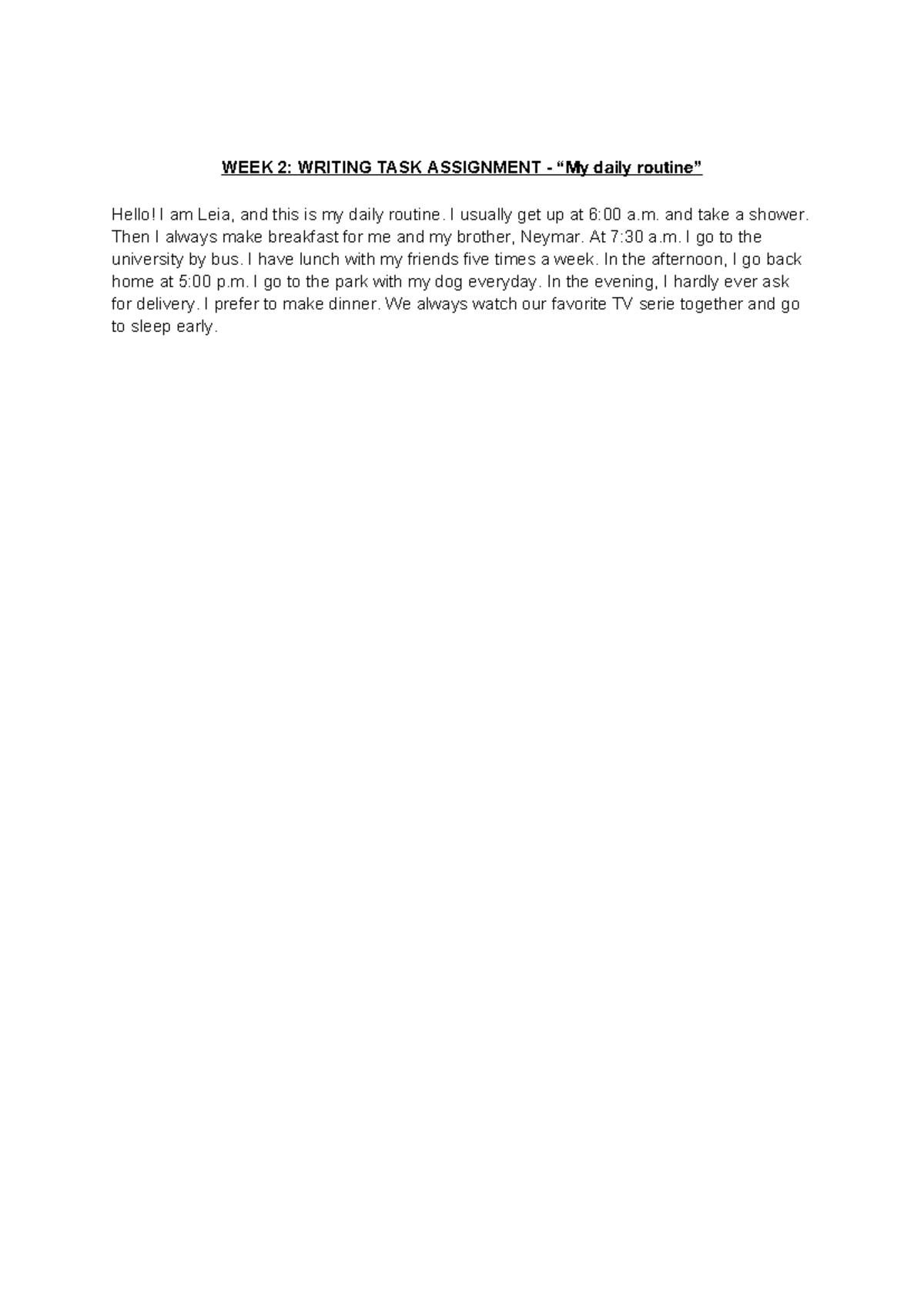 Week 2 task - Ejemplo de writing task 2 - WEEK 2: WRITING TASK ...