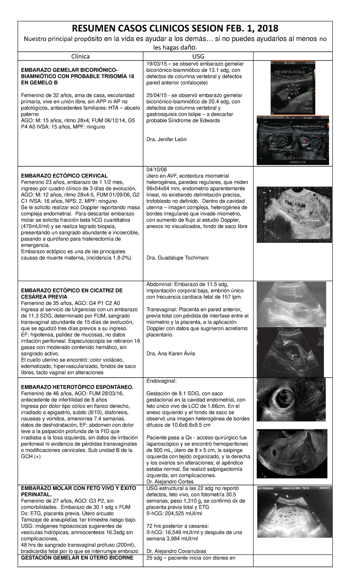 Resumen Casos Clinicos Obstreticia Studocu