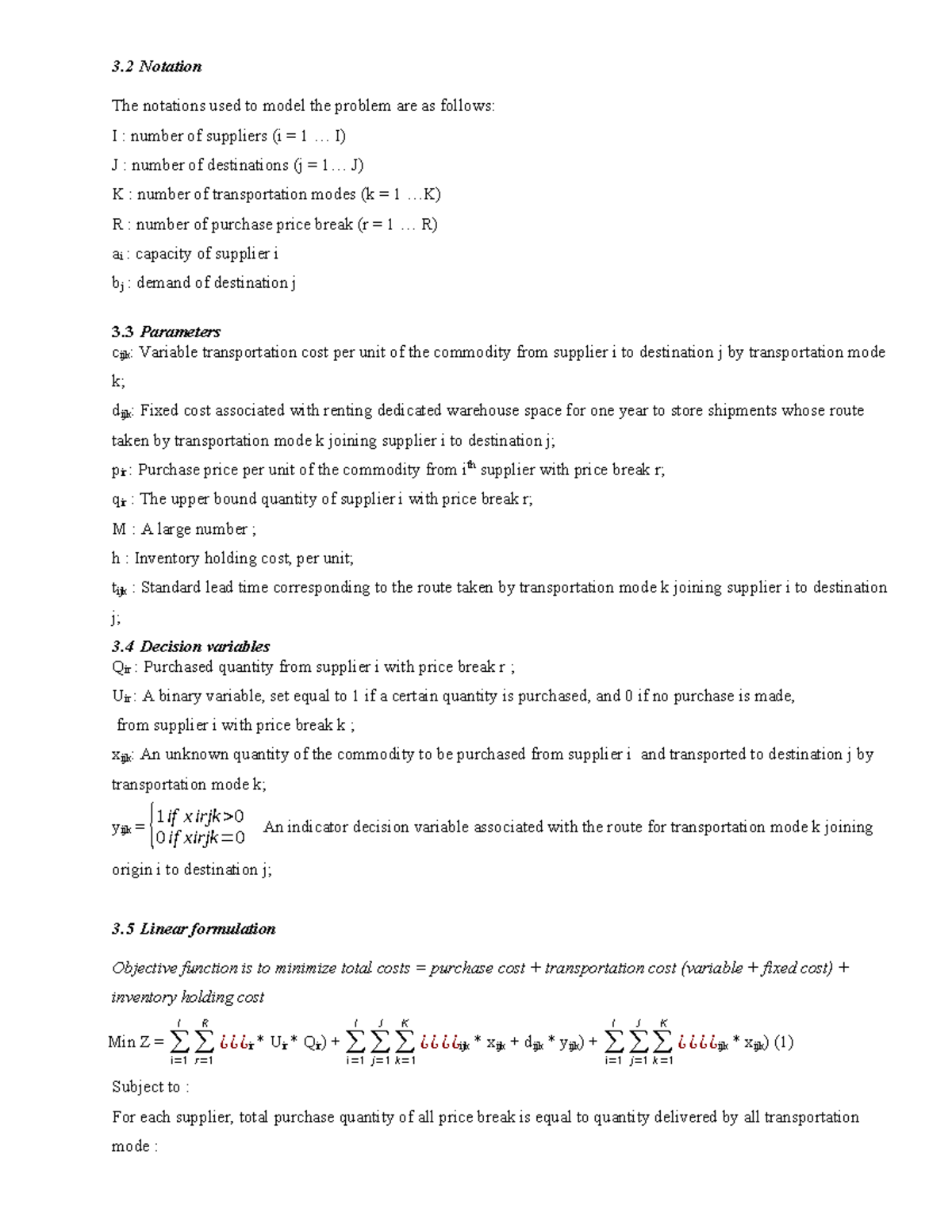 Model-Data-framework - 3 Notation The notations used to model the ...