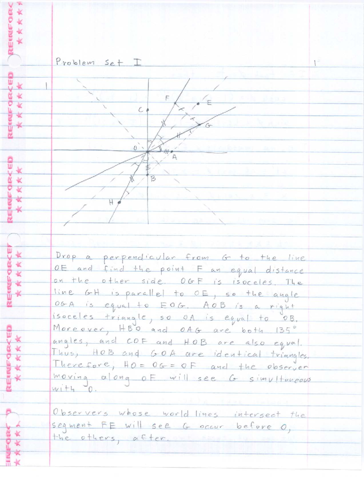 General Relativity - Problem Set 1 (solution) - PHY 6938 - Studocu