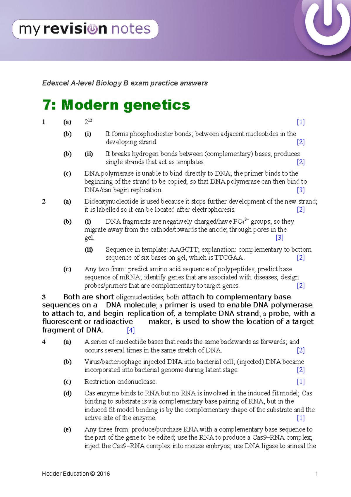 854859 EPAs Biology B A Level Ch7 - Edexcel A-level Biology B Exam ...