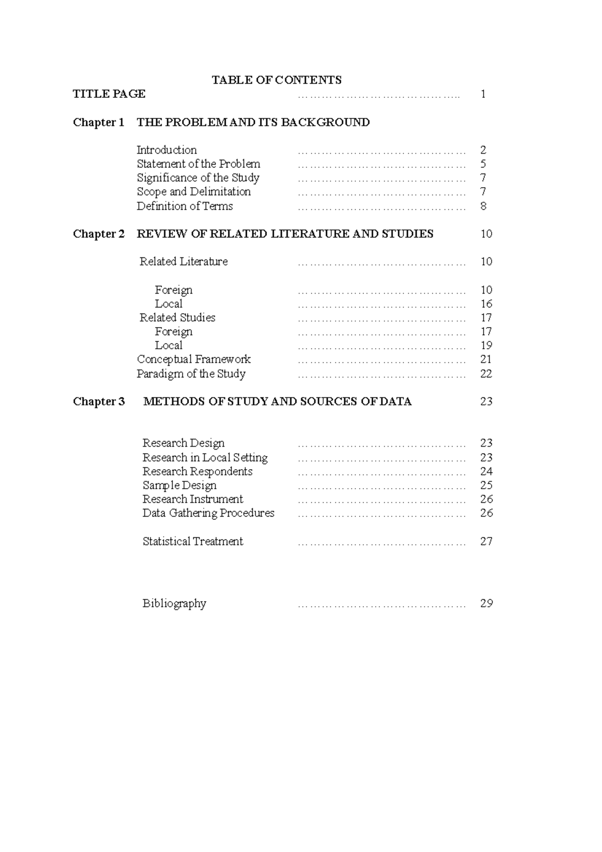 Table OF Contents - kdmd - TABLE OF CONTENTS TITLE PAGE Introduction ...