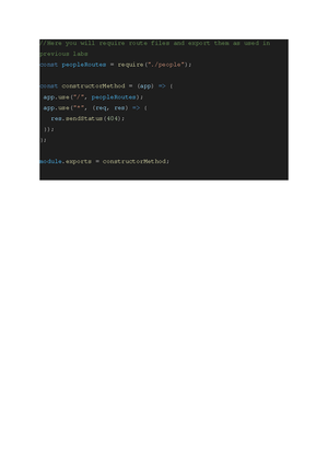 Lab 8 question - CS-546 Lab 8 Template Time For this lab, you will be ...