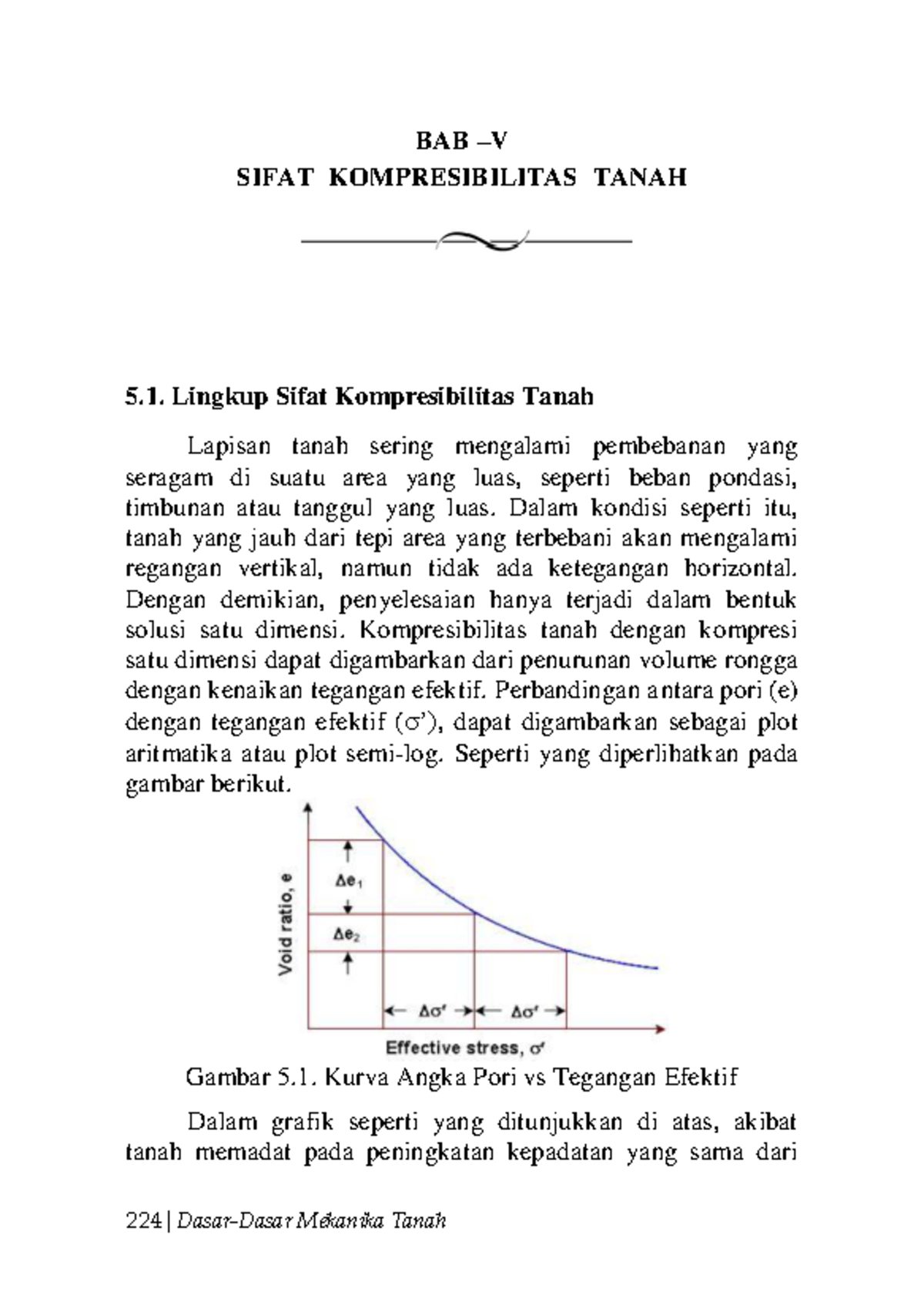 Naskah Buku Dasar Dasar Mekanika Tanah I- Bab 4 (Teknik Sipil) - 224 ...