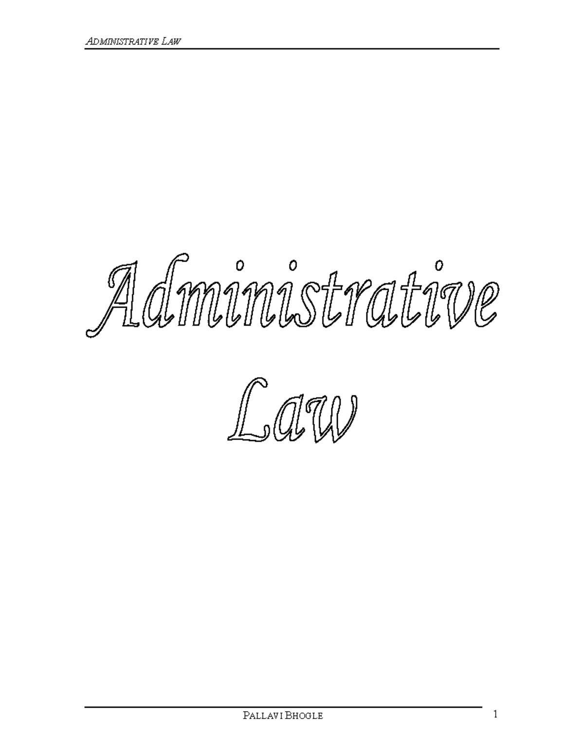 Administrative Law Q & A - Bba llb - KSLU - Studocu