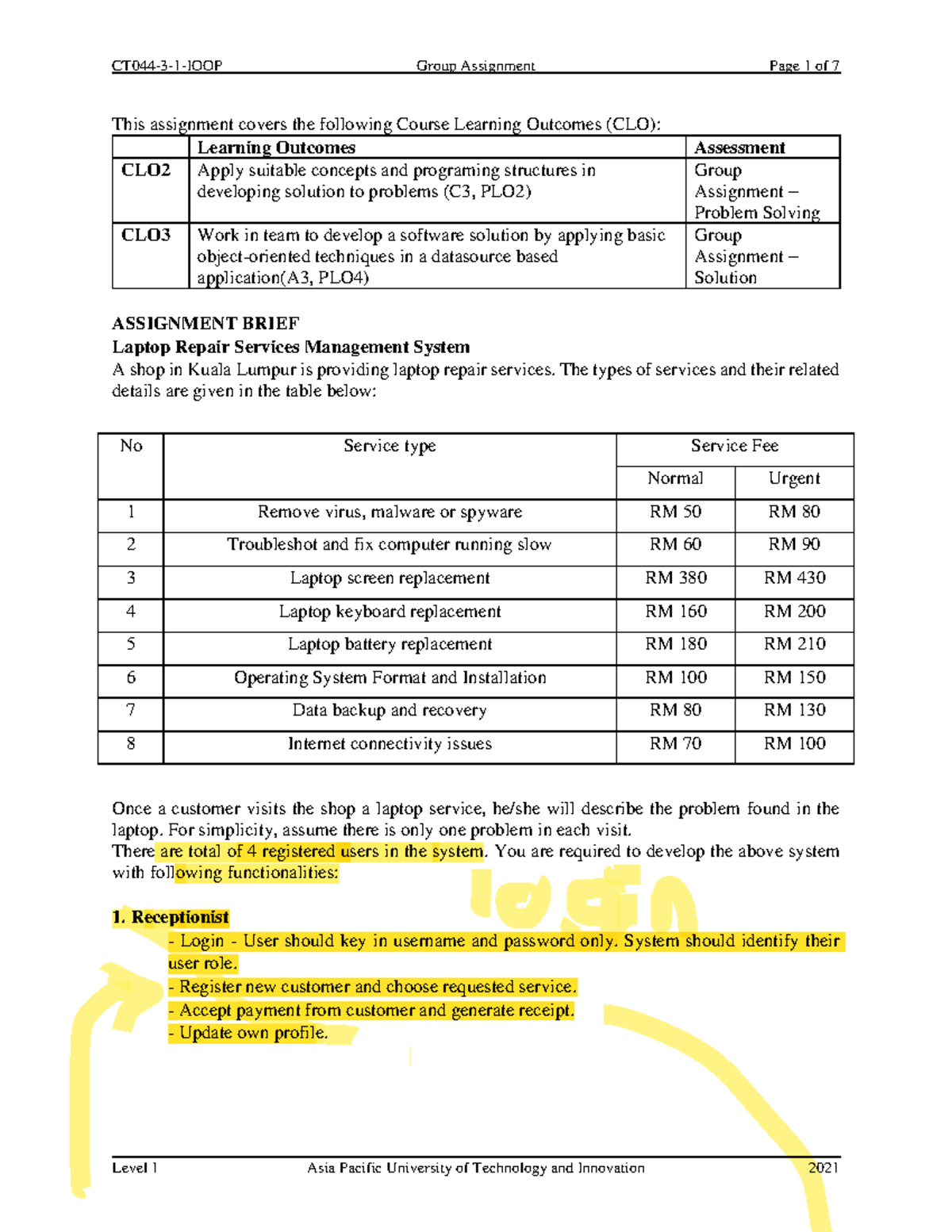 Assignment Question - This assignment covers the following Course ...