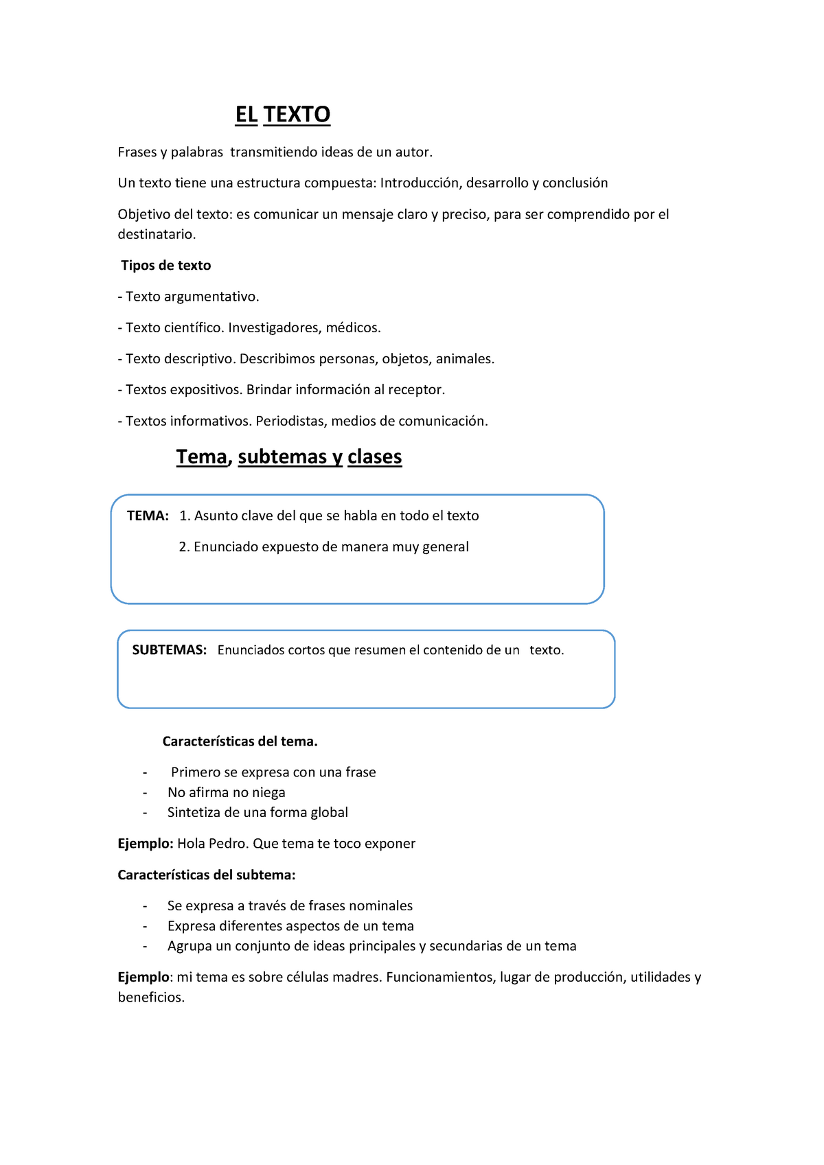 el texto argumentativo de tecnicas de la comunicacion zona - EL TEXTO ...