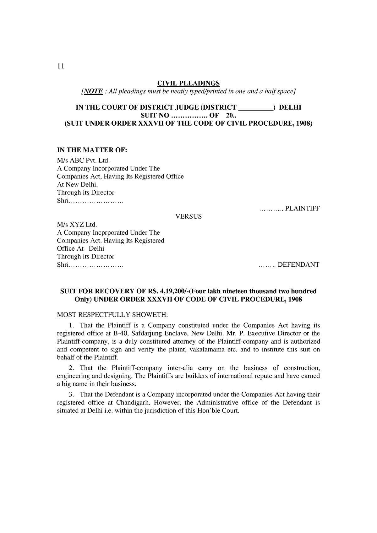 civil-pleadings-draft-civil-pleadings-note-all-pleadings-must-be-neatly-typed-printed-in