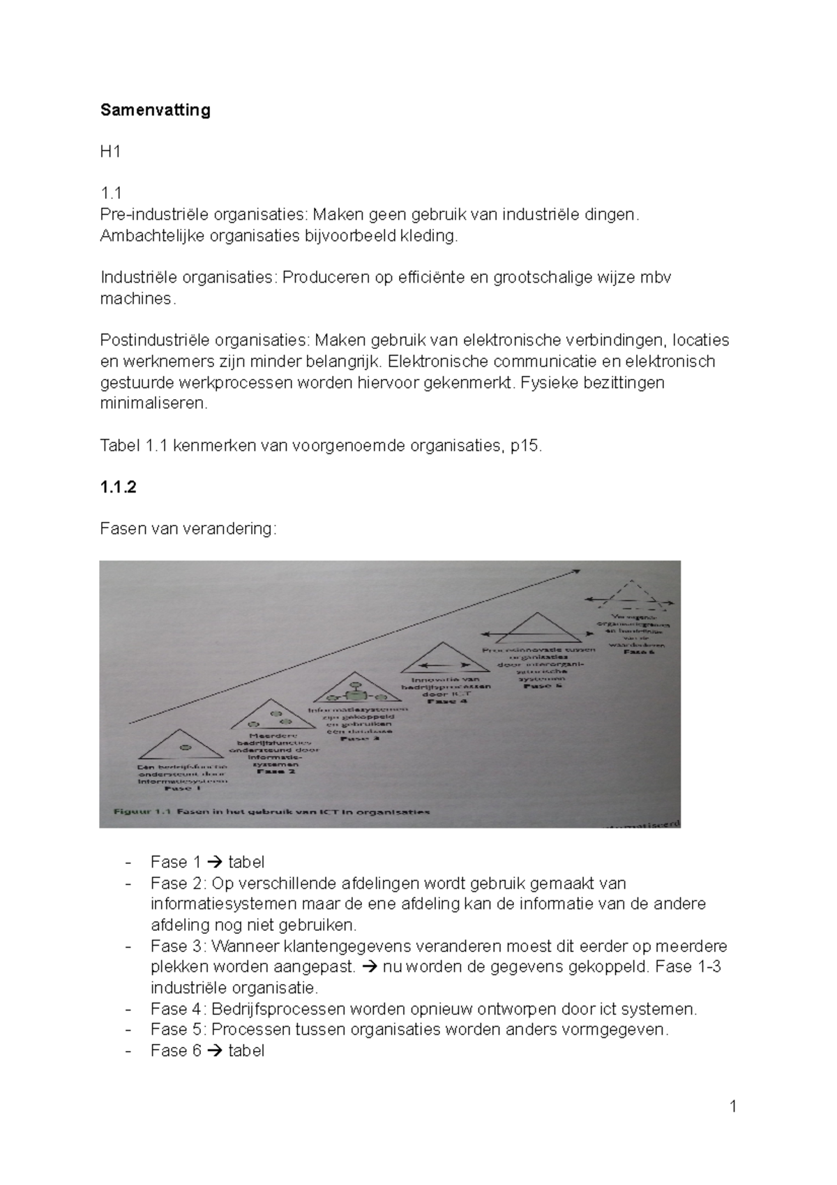 Samenvatting Informatiemanagement - Organisaties: Maken Geen Gebruik ...