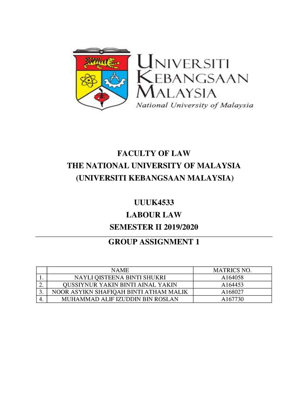 Labour Law E Hailing Type Of Employment Studocu