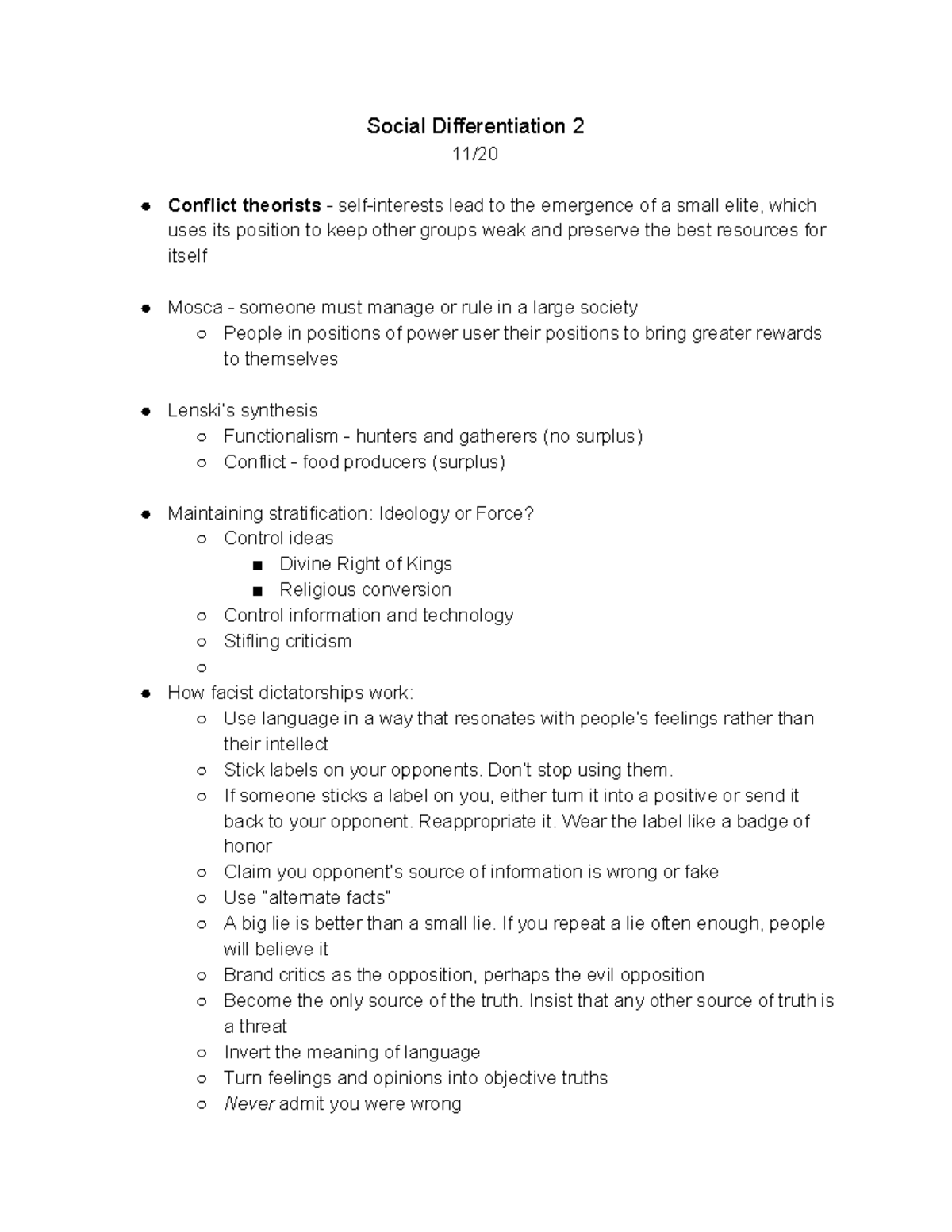 Social Differentiation 2 Don t Stop Using Them If Someone Sticks A