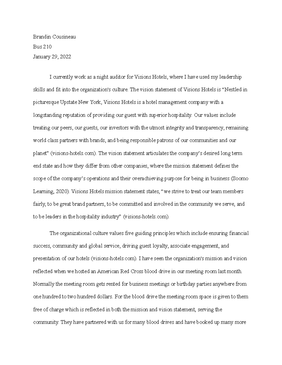 Bus 210 Module 4 Journal - gffkui8