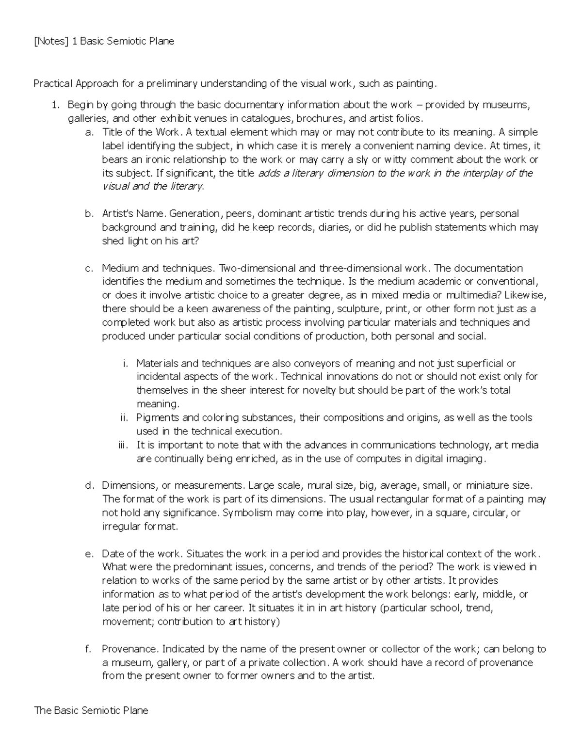 [Notes] Semiotic Plane - [Notes] 1 Basic Semiotic Plane Practical ...