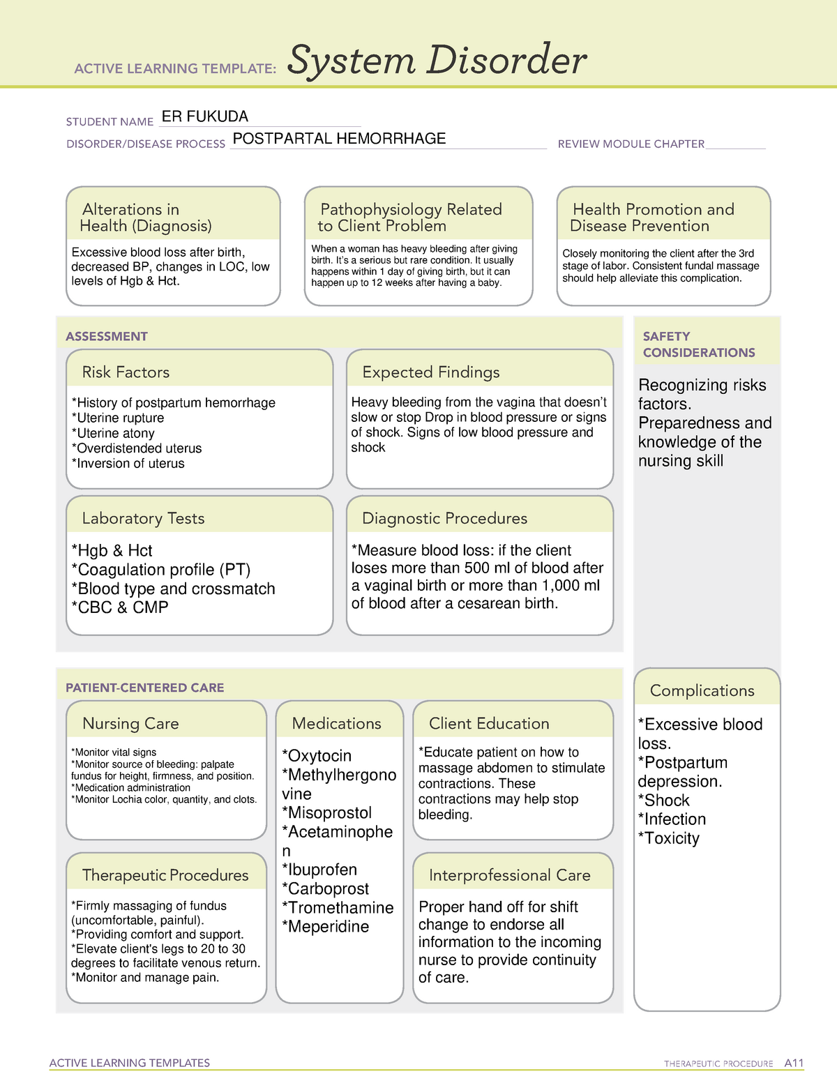 active-learning-template-diagnostic-procedure