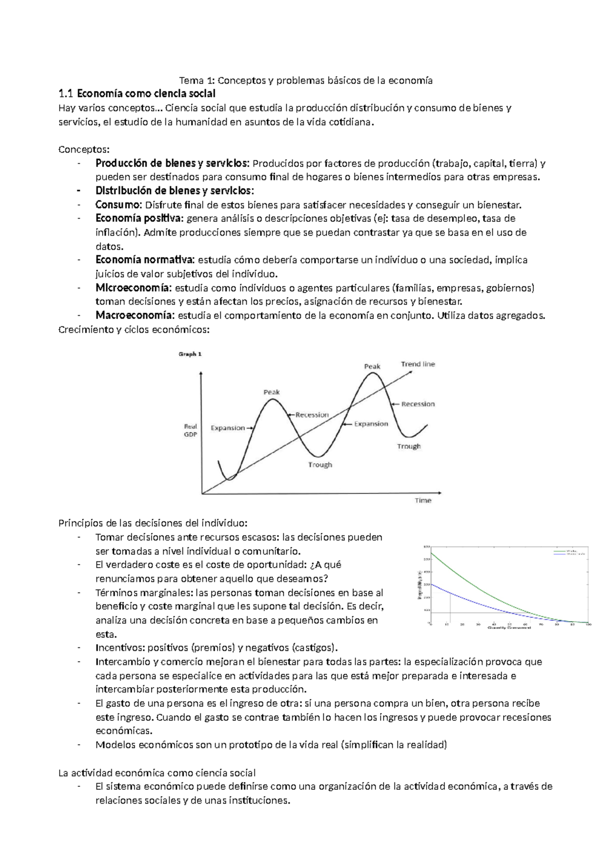 Tema 1 - Tema 1 Eco - Tema 1: Conceptos Y Problemas Básicos De La ...